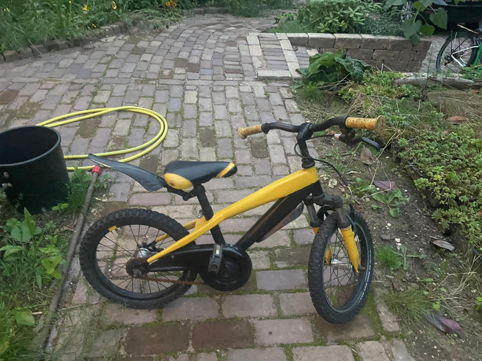 Kinder fiets, Ophalen, Gebruikt, Staal, Minder dan 16 inch