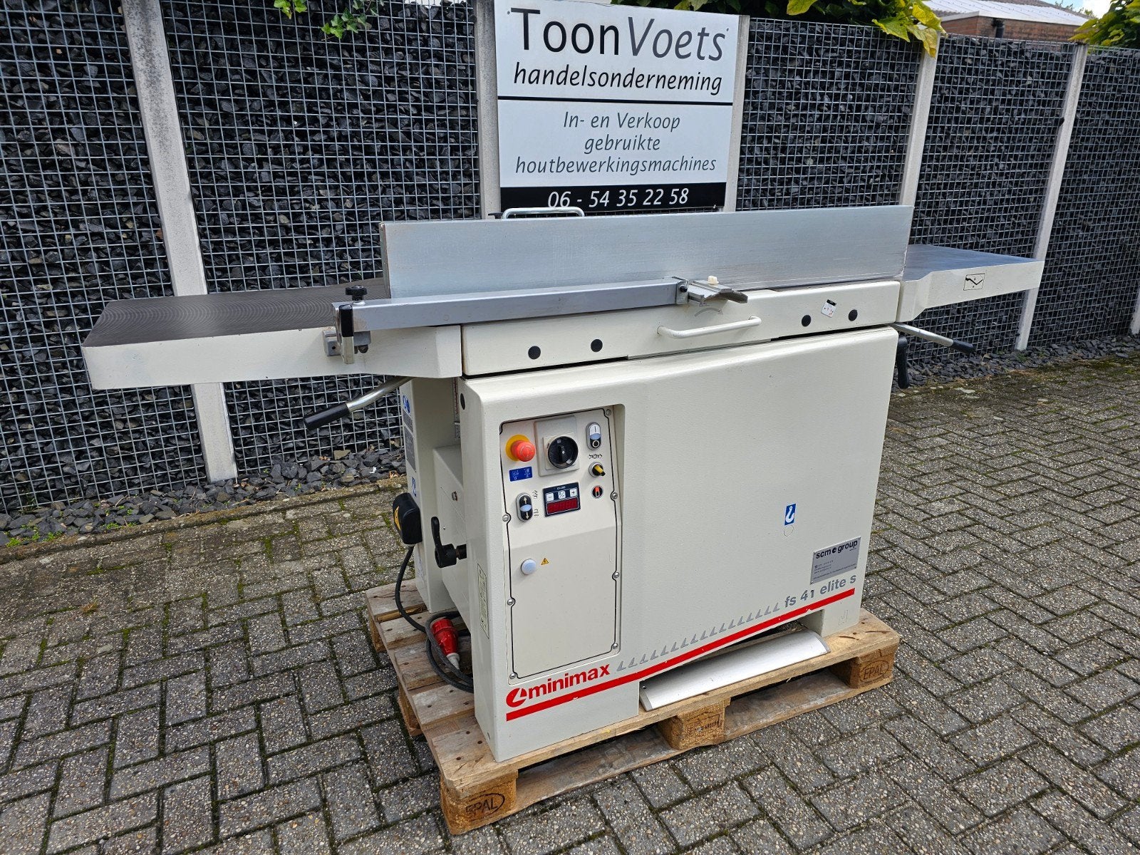 Vlakvandiktebank SCM Elektrisch hoog  / laag  Tersa messen, Doe-het-zelf en Verbouw, Ophalen, Gebruikt