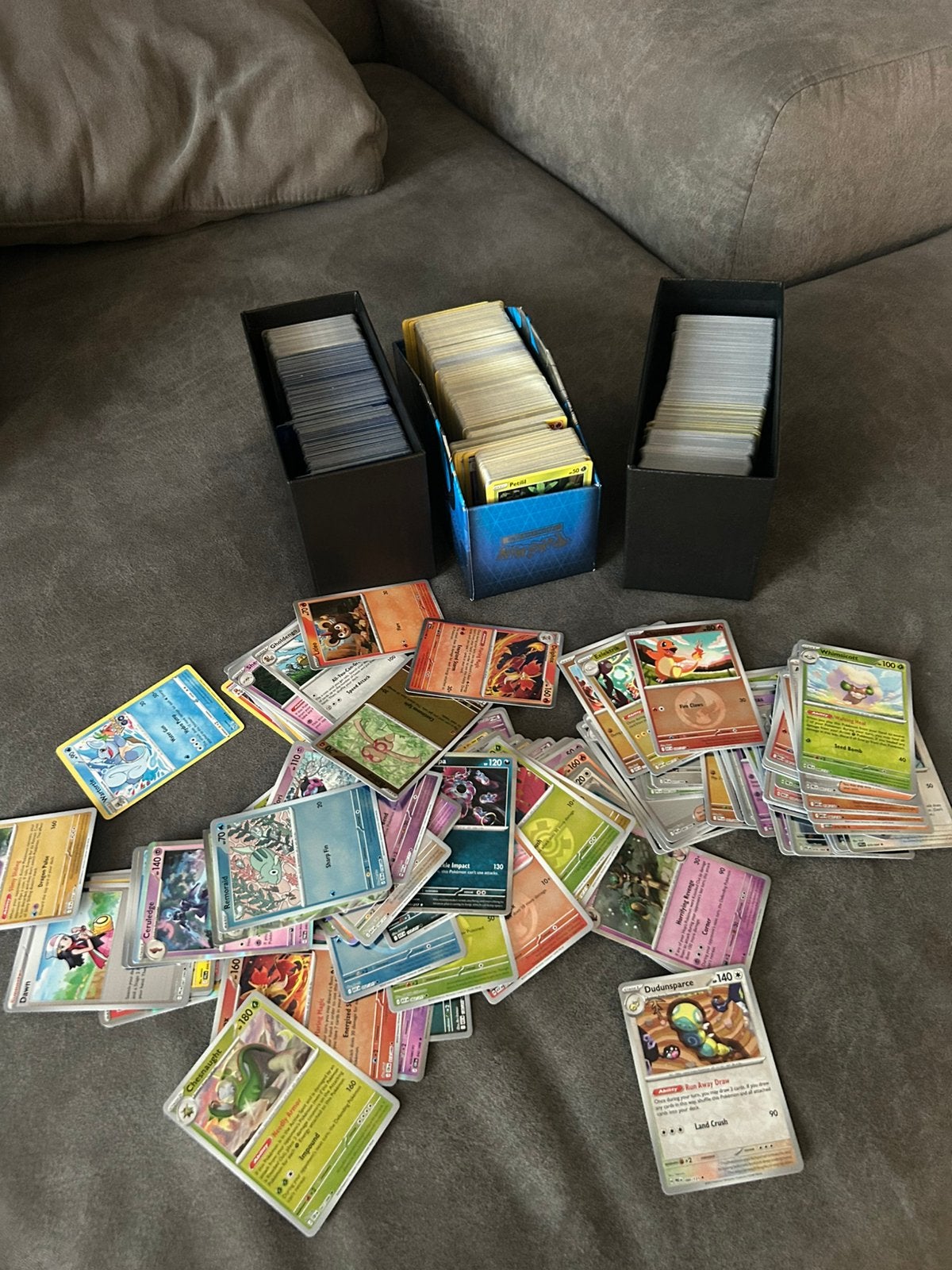 Partij pokemon kaarten. Holo,s reverse holo,s en normale., Ophalen of Verzenden, Zo goed als nieuw, Meerdere kaarten