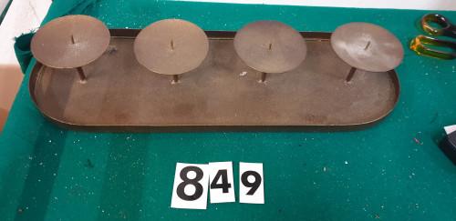 849 ], kandelaar voor 4 stompe kaarsen, Ophalen of Verzenden, 'T Olde Gre-j, Info@toldegrej.nl, Endepoelstraat 20f Didam