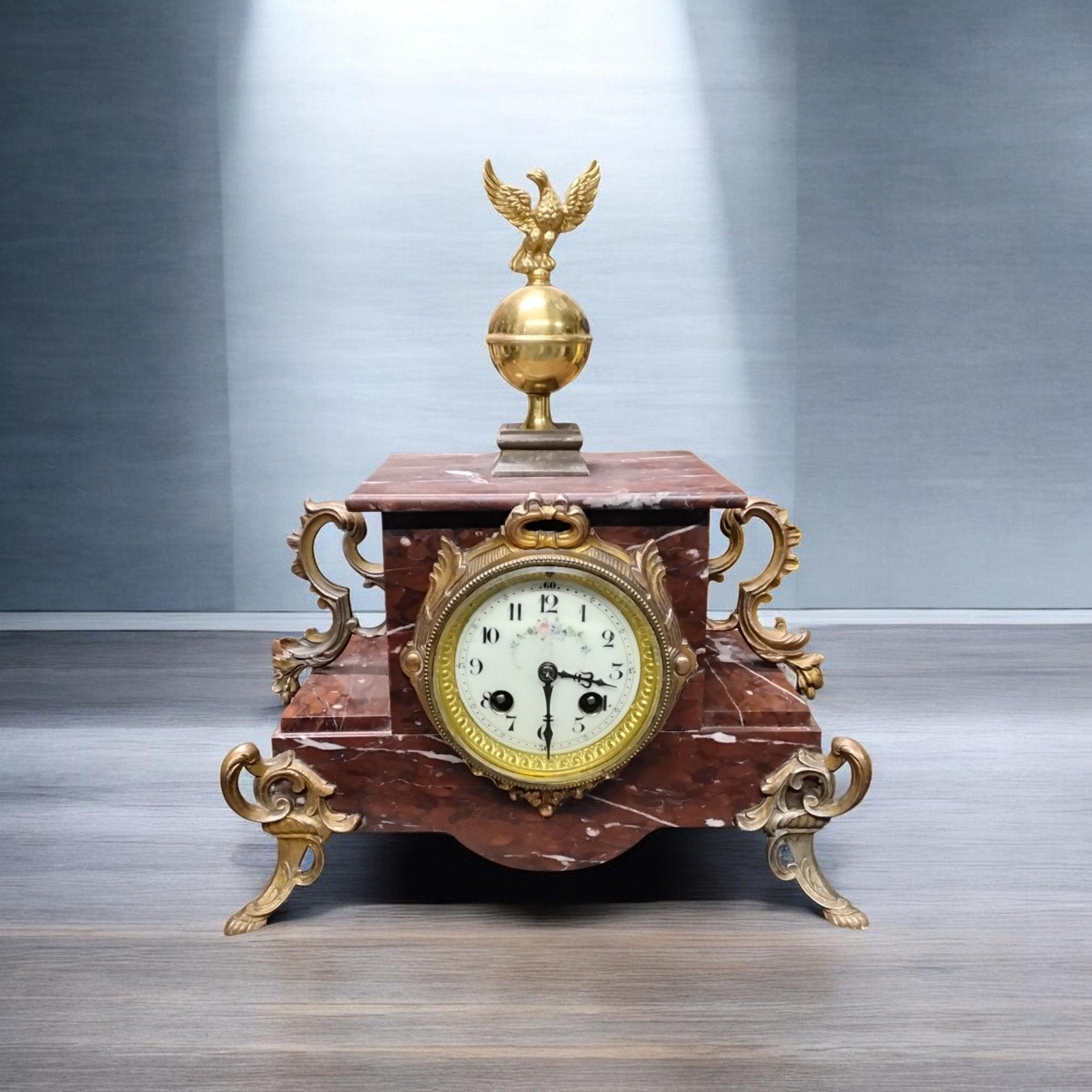 mooie gereviseerde pendule, Antiek en Kunst, Ophalen of Verzenden