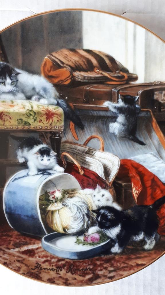 W.S. George "Mischief with the Hatbox" verzamelbord, Ophalen of Verzenden
