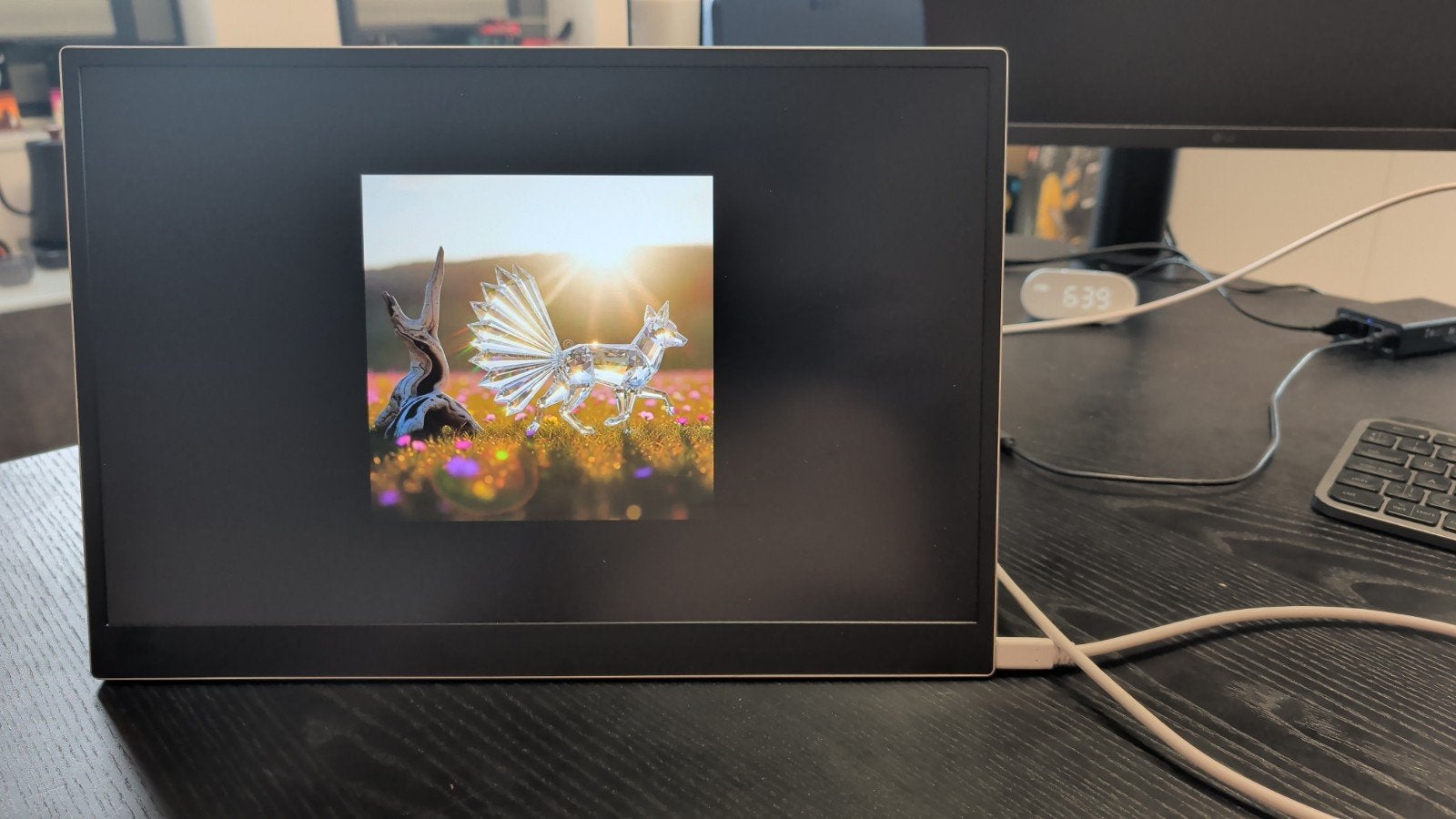 LG 16MQ70 draagbare monitor - Full HD IPS scherm, Computers en Software, Monitoren, IPS, Full HD, Ophalen of Verzenden, Zo goed als nieuw