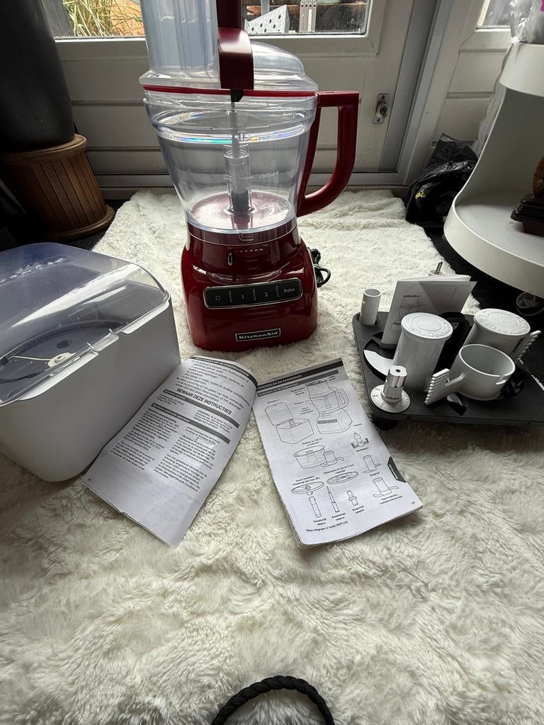 Kitchenaid keukenmachine model 5KFP1335, Witgoed en Apparatuur, Keukenmixers, 3 tot 4 liter, Ophalen of Verzenden, Zo goed als nieuw