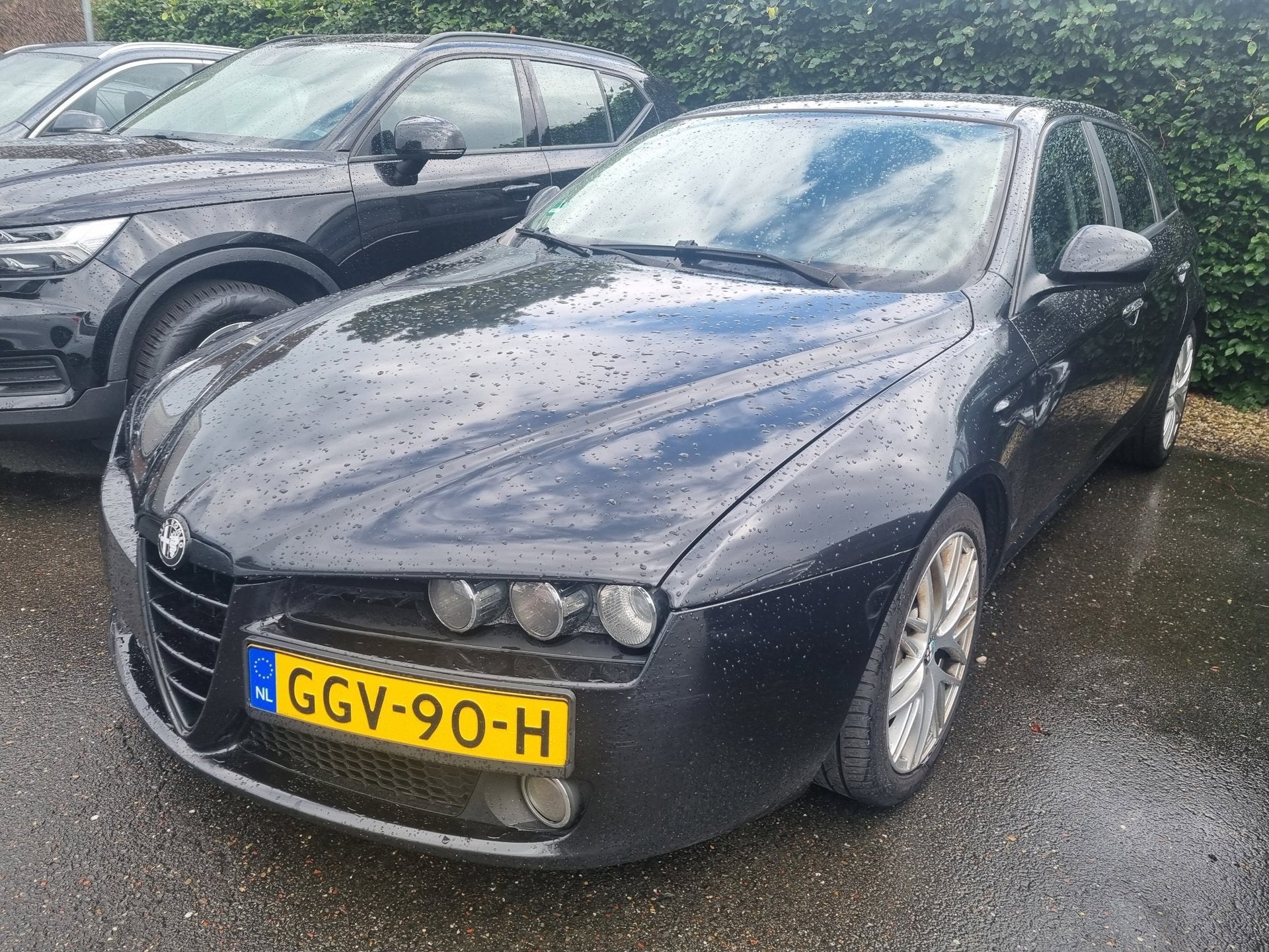 Alfa Romeo 159 Sportwagon 1.9 JTD Progression Leder, Auto's, Alfa Romeo, Voorwielaandrijving, Gebruikt, Zwart, 4 cilinders