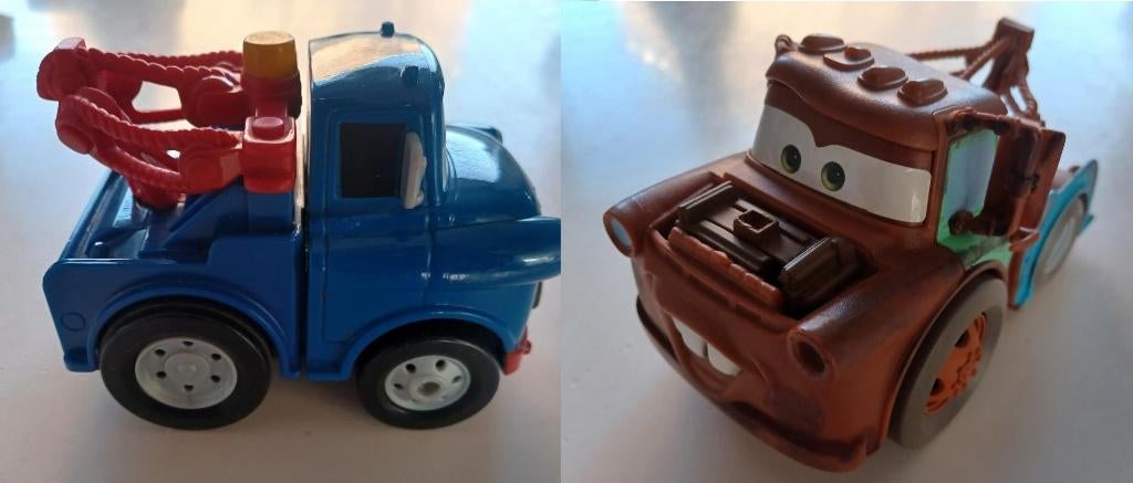 Disney Matlel cars 2 stuks, Ophalen of Verzenden, Gebruikt