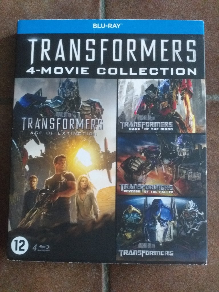 Transformers 4-Movie Collection Boxset Bluray, Cd's en Dvd's, Blu-ray, Ophalen of Verzenden, Zo goed als nieuw, Actie, Boxset