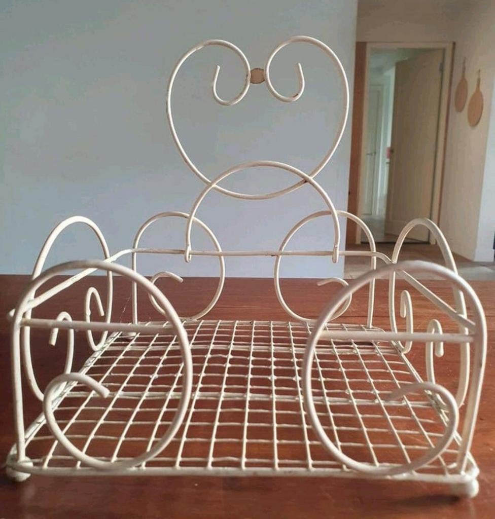 Brocante servettenhouder, Ophalen of Verzenden