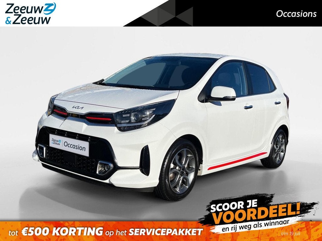 Kia Picanto 1.0 DPi GT-Line | Keyless entry | Climate contro, Auto's, Kia, Voorwielaandrijving, 12 maanden, Gebruikt, 4 stoelen