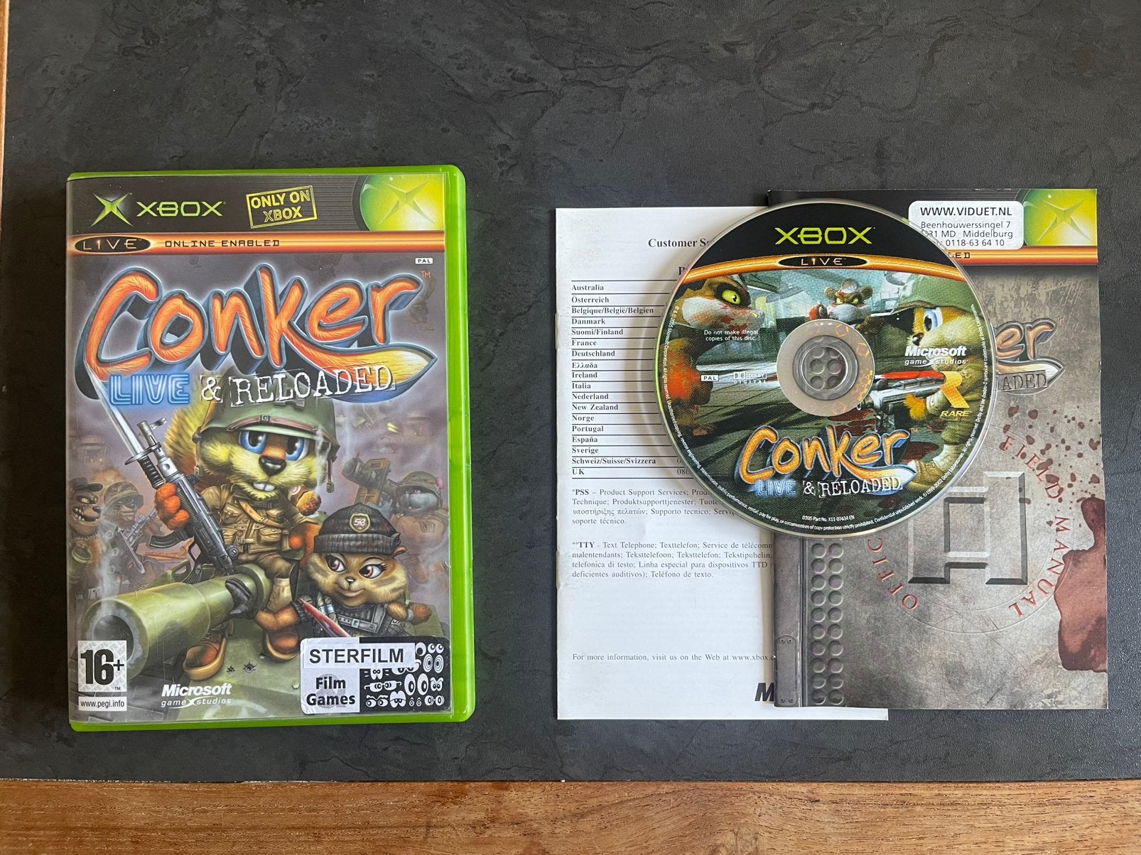 Conker: Live & Reloaded xbox (Compleet), Avontuur en Actie, Gebruikt, Vanaf 18 jaar, 1 speler