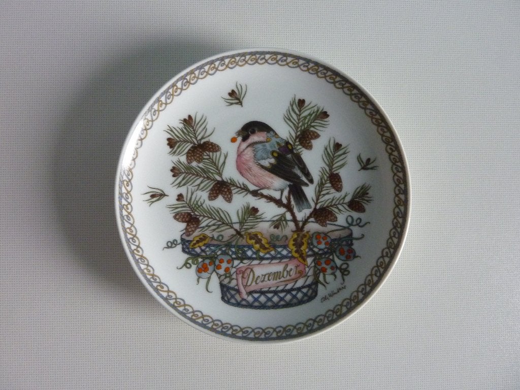 Hutschenreuther teller des monats december Ole Winther, Verzenden, Nieuw, Porselein, Kop en/of schotel