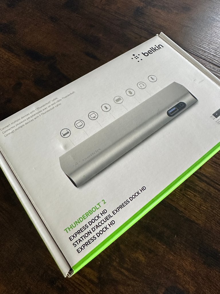 Belkin Thunderbolt 2 Express Dock HD docking station, Computers en Software, Dockingstations, Belkin, Ophalen of Verzenden, Docking station