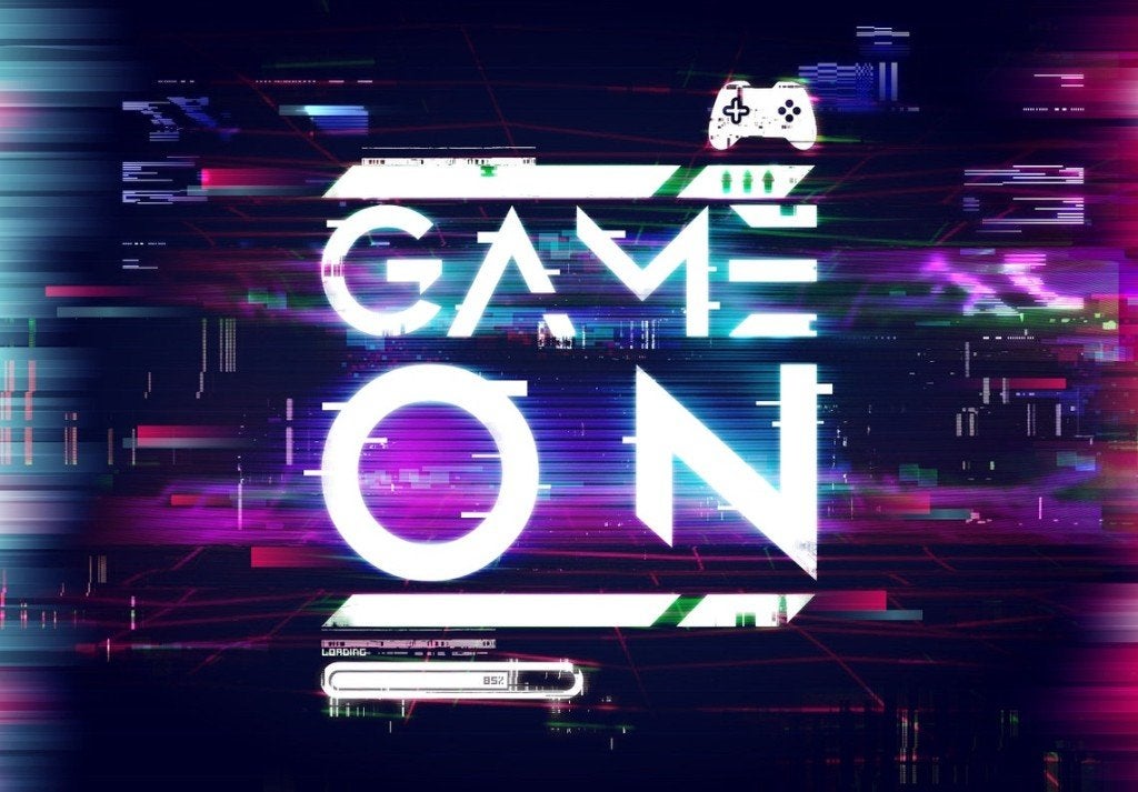 Game vlies behang Game On - Game fotobehang - Ook op maat, Verzenden, Nieuw