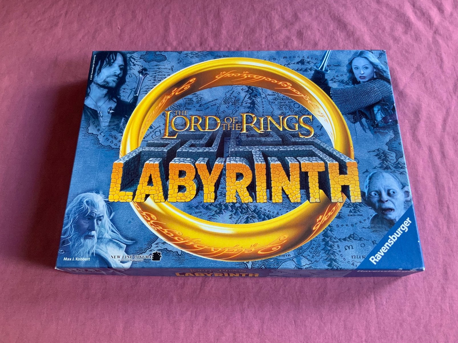 Labyrinth Lord of the Rings, Een of twee spelers, Ophalen of Verzenden, Gebruikt, Ravensburger