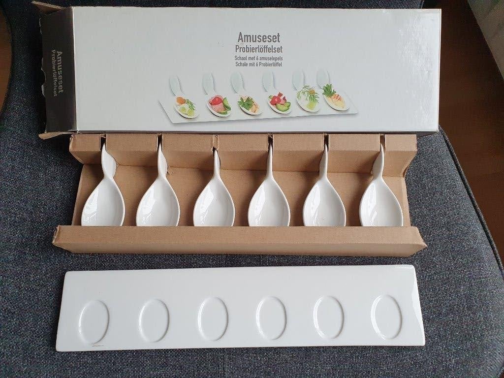 Amuseset en Tapas Plank Xenos - NIEUW, Huis en Inrichting, Nieuw, Ophalen of Verzenden, Schaal of Schalen, Overige stijlen