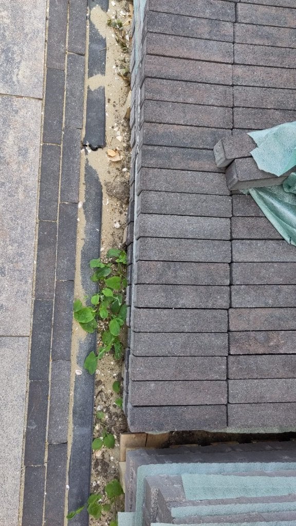 Klinkers donker grijs 20x5x6, Ophalen, Klinkers, Nieuw, 10 m² of meer