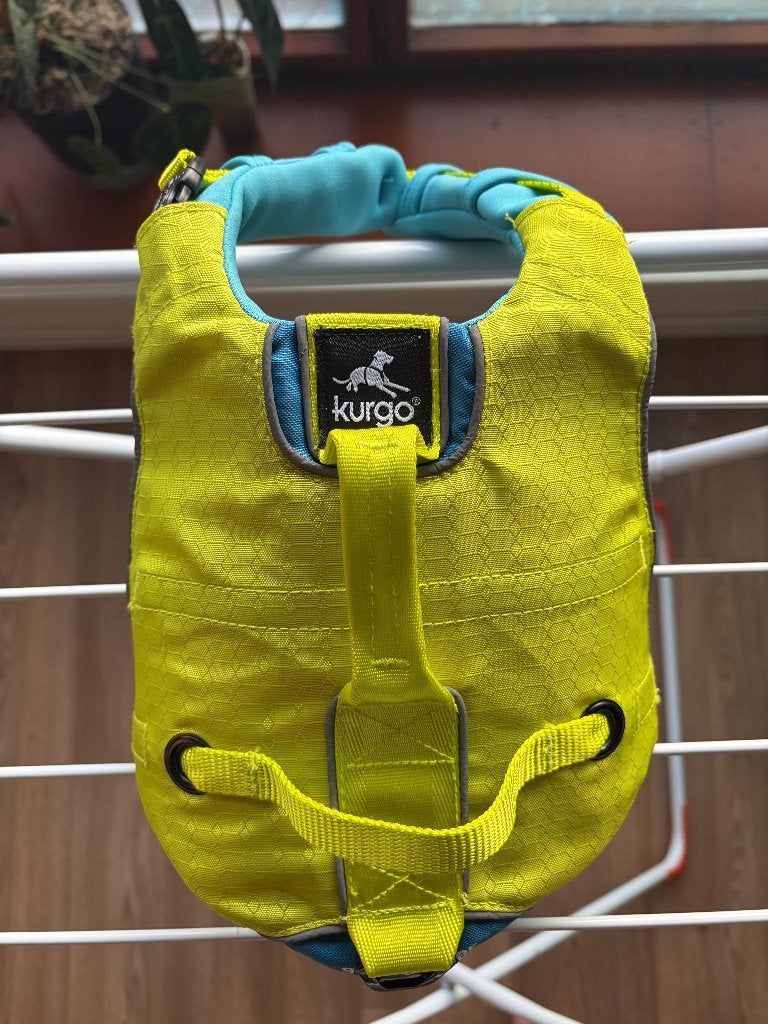 Kurgo Surf N Turf Dog Life Jacket (XS, Green), Dieren en Toebehoren, Kurgo, Ophalen of Verzenden, Zo goed als nieuw, Overige typen