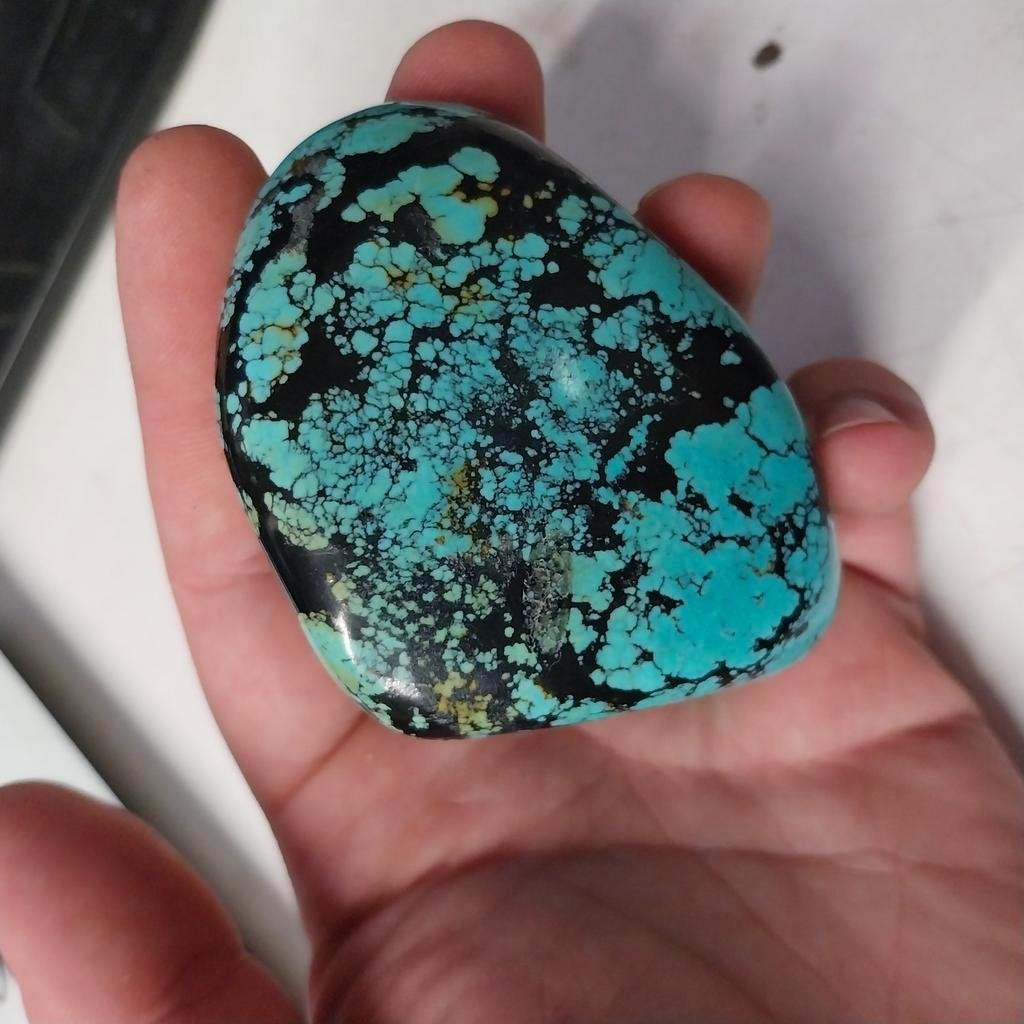 220 gram zware Turkoois nugget verzamel stuk, Ophalen of Verzenden