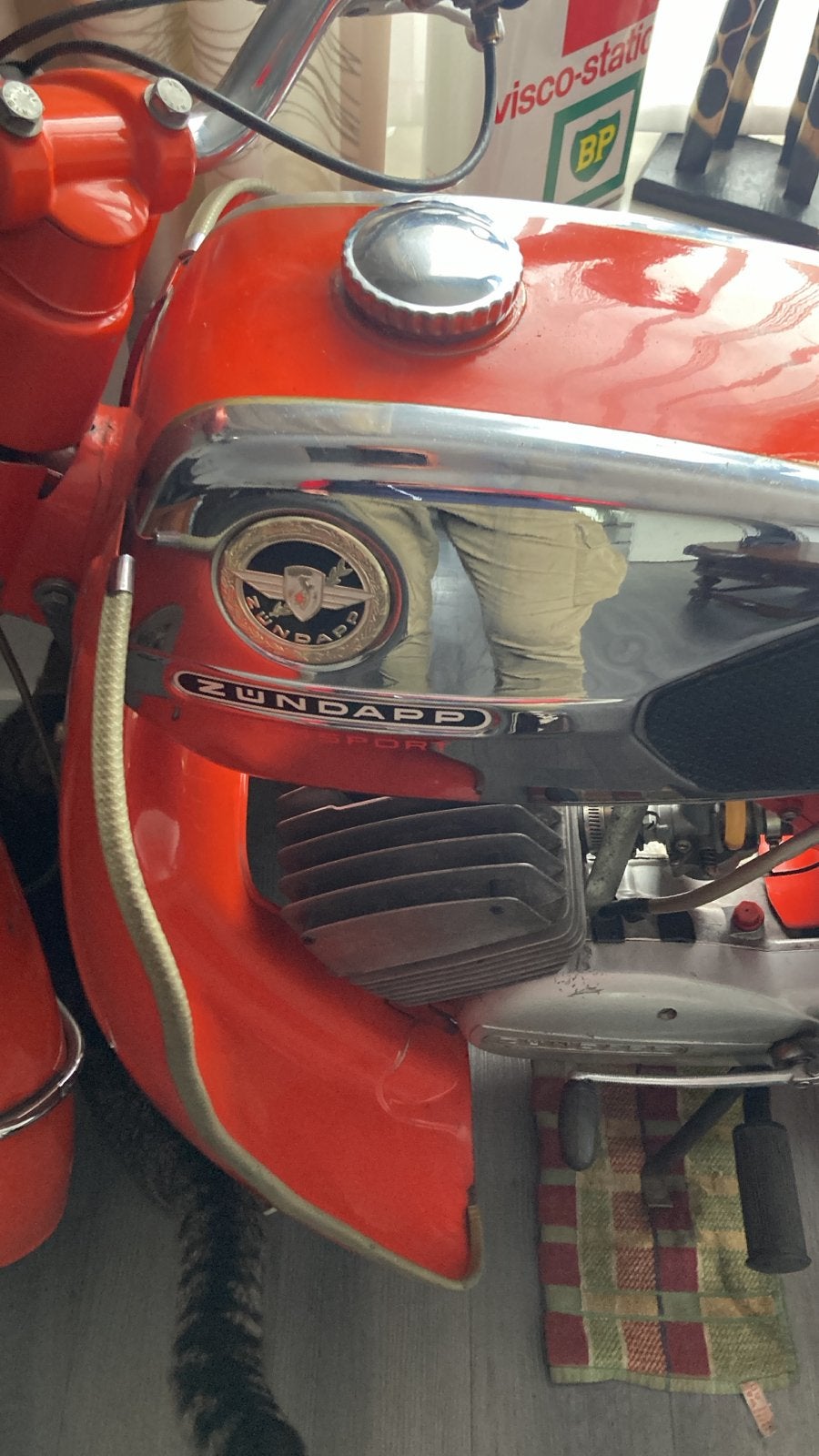 Zundapp KS50 motor - Klassieke schoonheid met lichte spore, Ophalen of Verzenden, Gebruikt