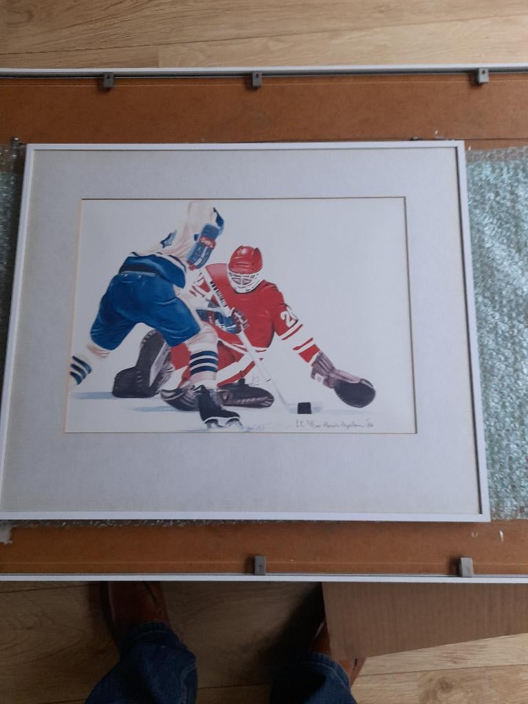 Zeefdruk Huub Lepelaar 1986, Antiek en Kunst, Kunst | Schilderijen | Klassiek, Ophalen