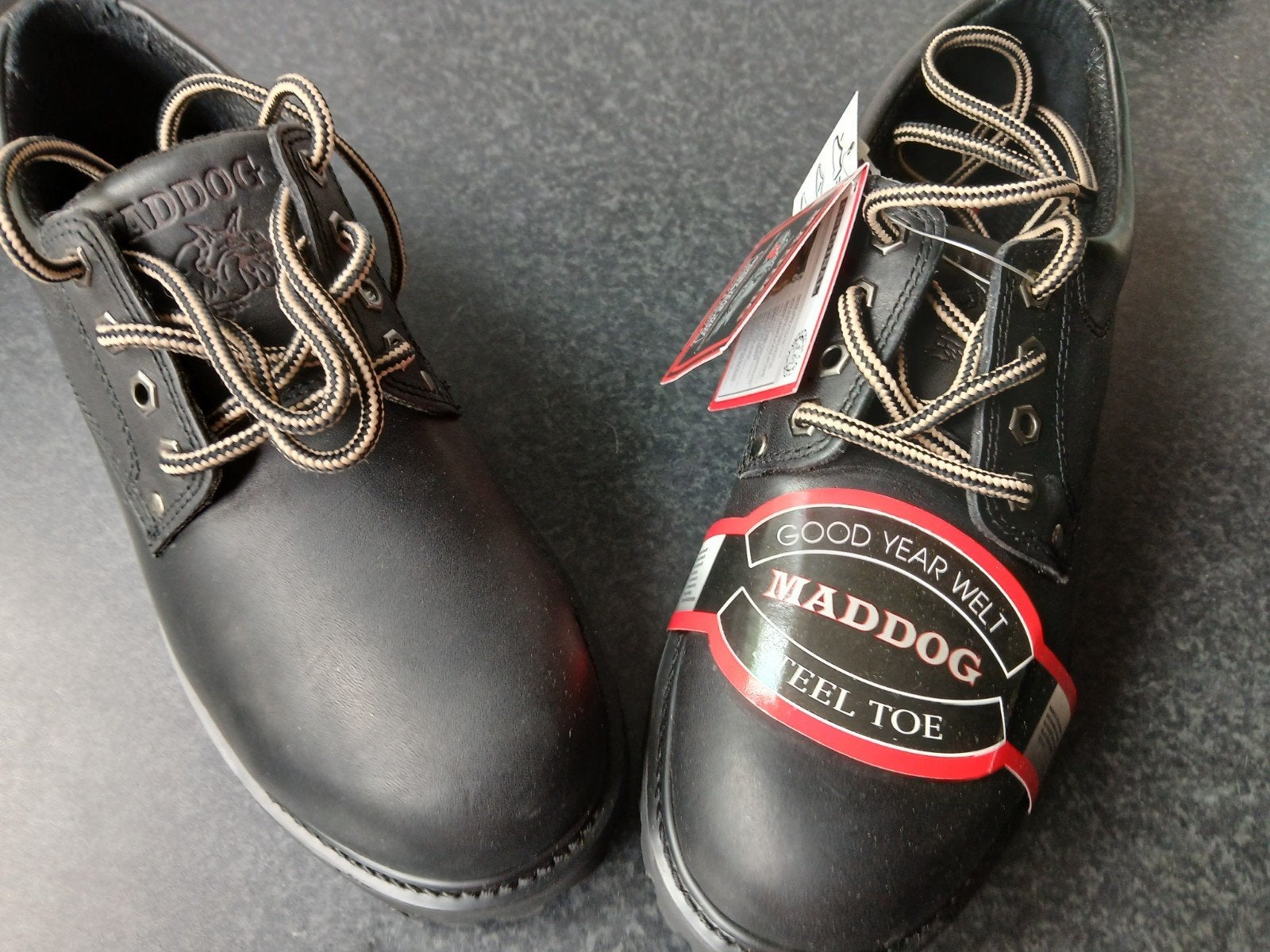 Werkschoenen met stalen neus van Maddog in 42., Ophalen, Nieuw