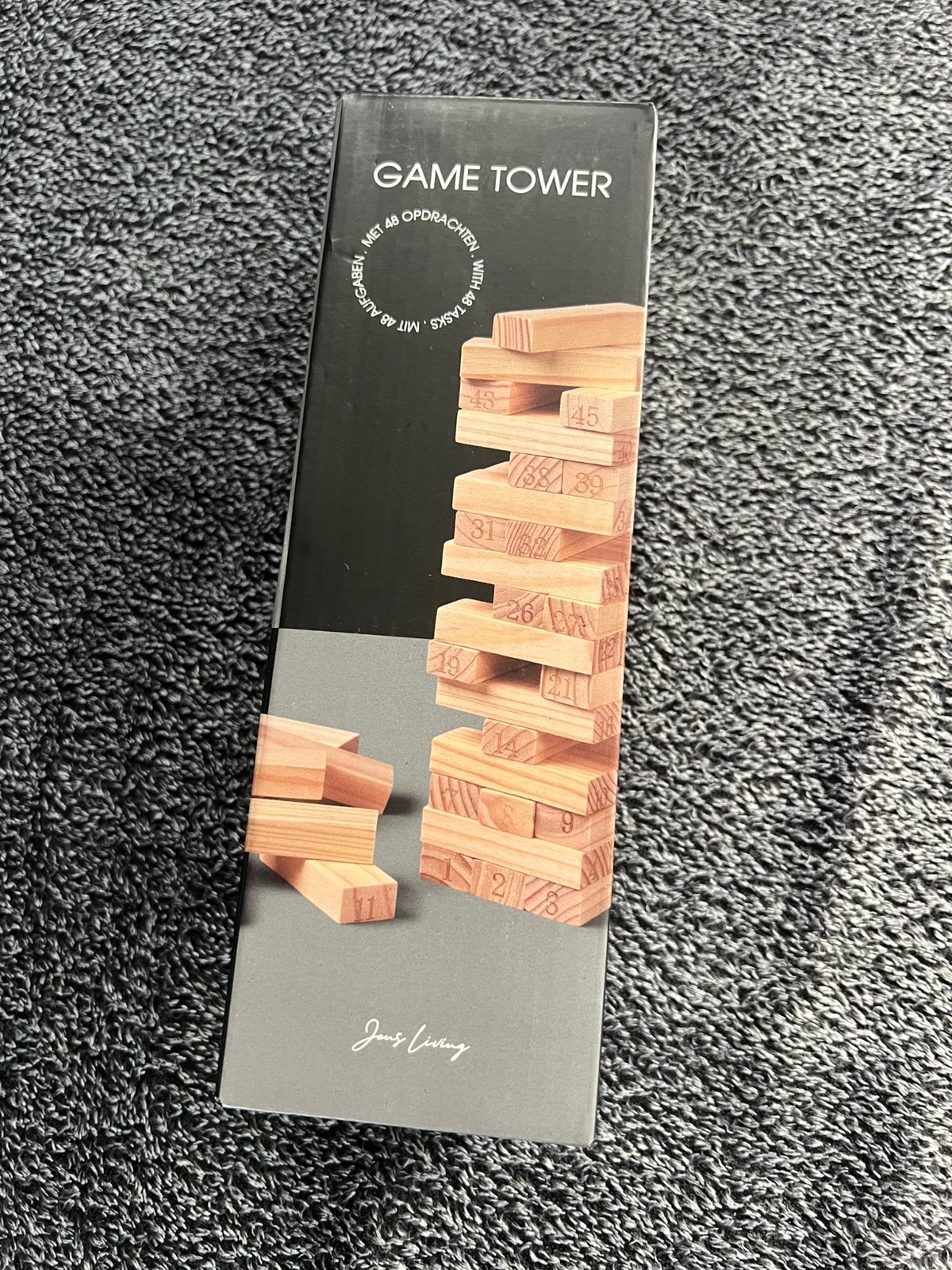 Houten game toren / houten spel nieuw, Ophalen of Verzenden, Nieuw