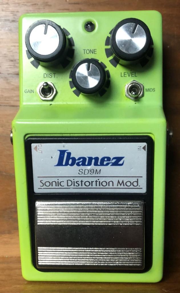 Ibanez SD9M Sonic Distortion Modified, Muziek en Instrumenten, Effecten, Zo goed als nieuw, Distortion, Overdrive of Fuzz, Volume