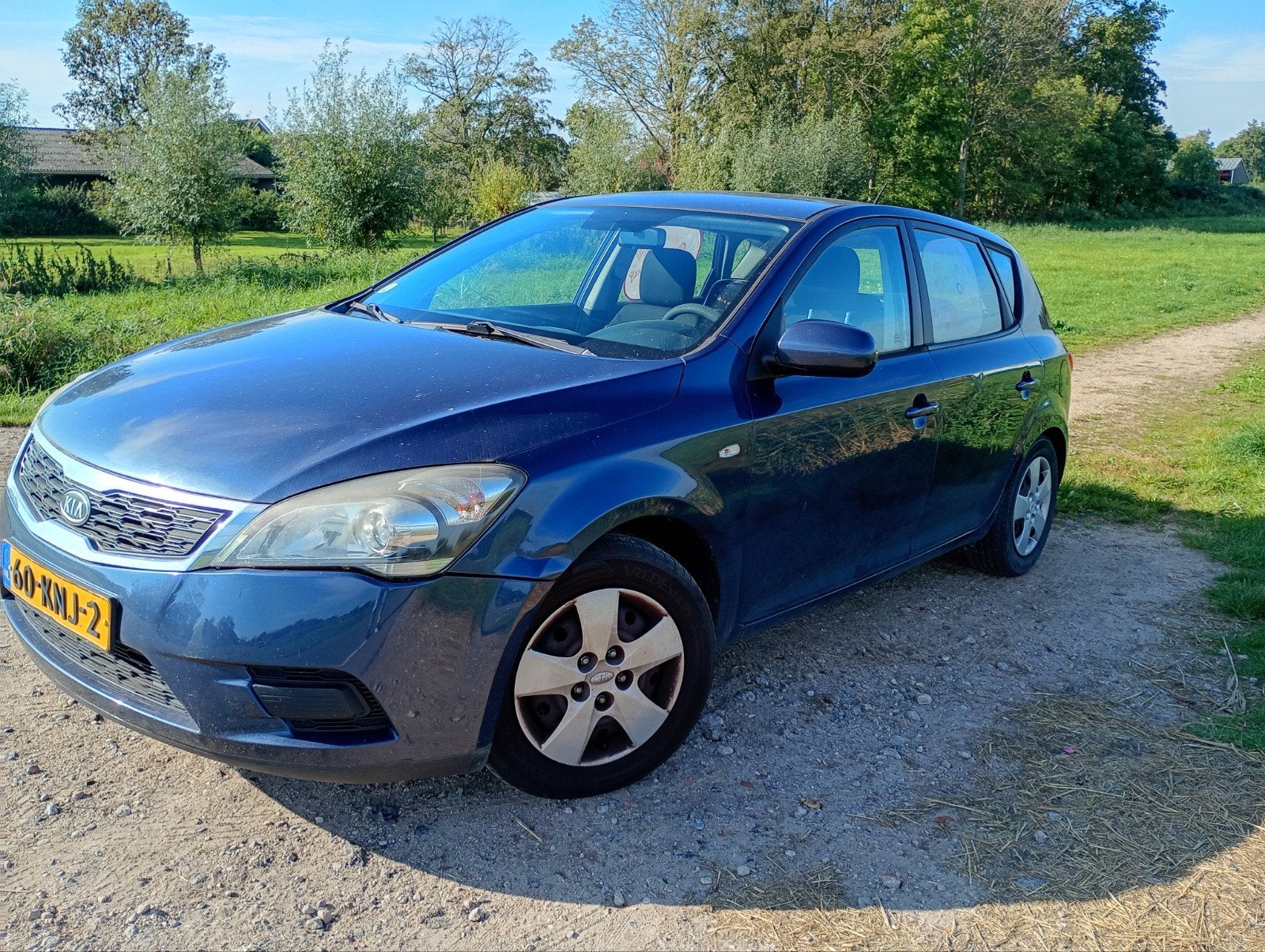 Kia  Cee d 1.4 Cvvt 2010., Stof, 4 cilinders, 1396 cc, Blauw