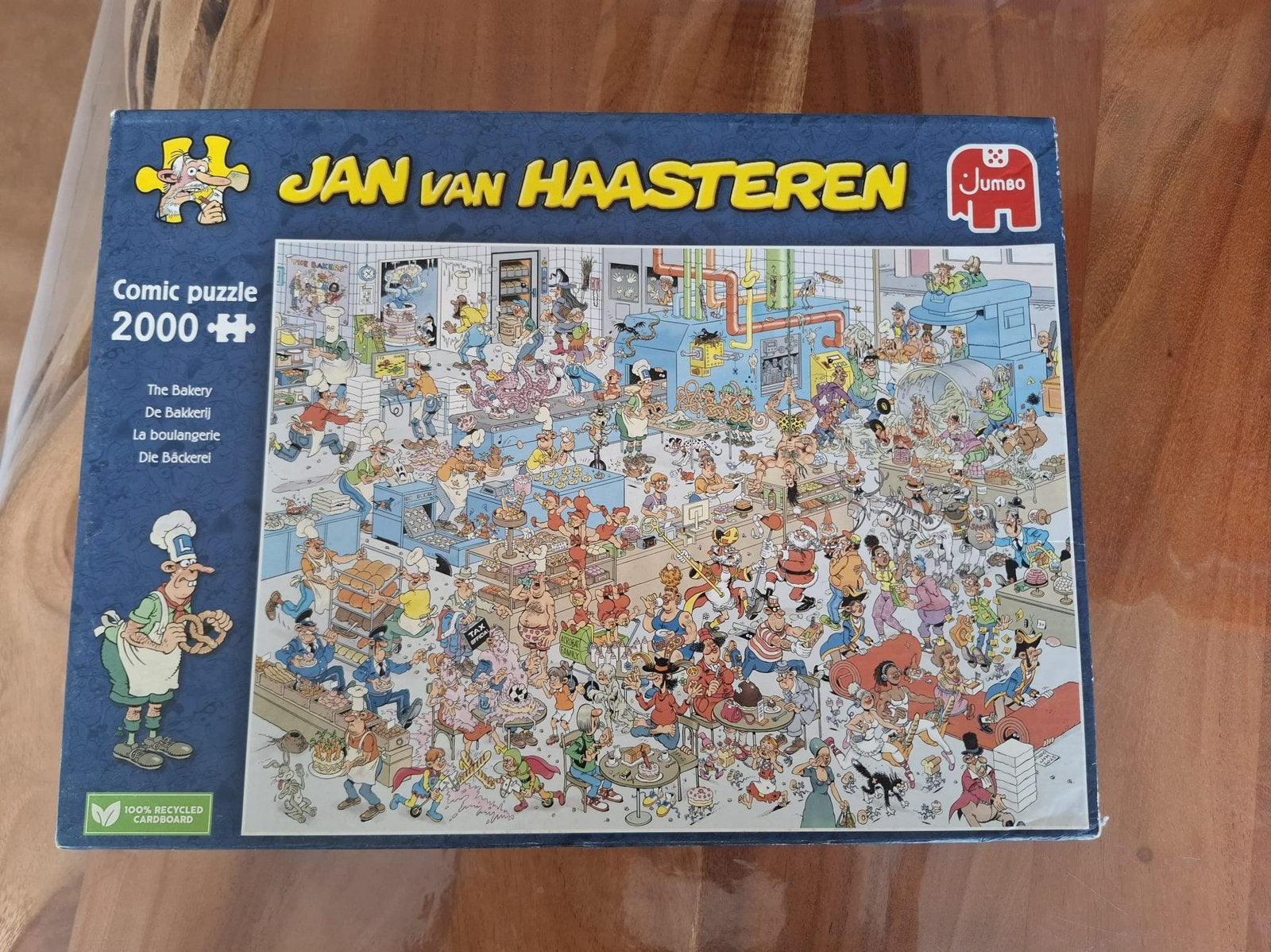 Jan van Haasteren de bakkerij. 2000 stukjes., Ophalen of Verzenden, Meer dan 1500 stukjes, Zo goed als nieuw, Legpuzzel
