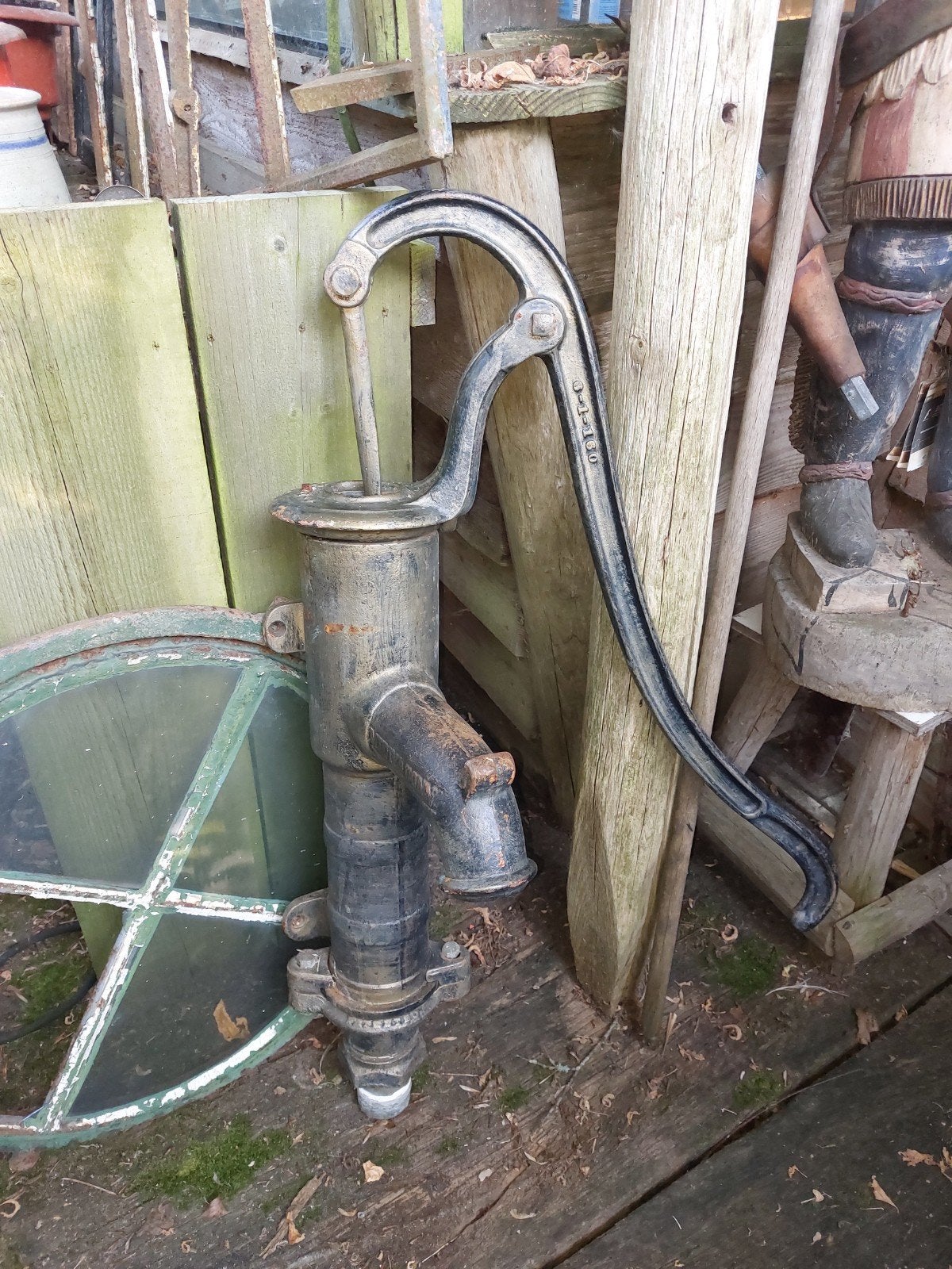 gietijzeren waterpomp, Ophalen, Gebruikt, Handmatig, Overige typen