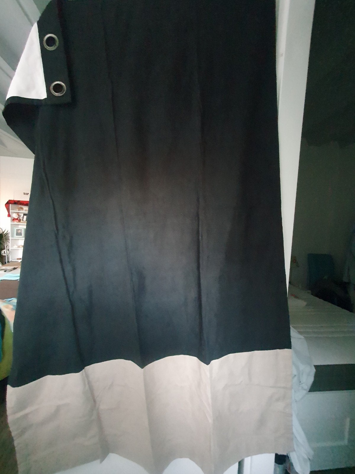 Verduisterend gordijn 140x210, Beige, Verduisterend, 210 cm, Nieuw