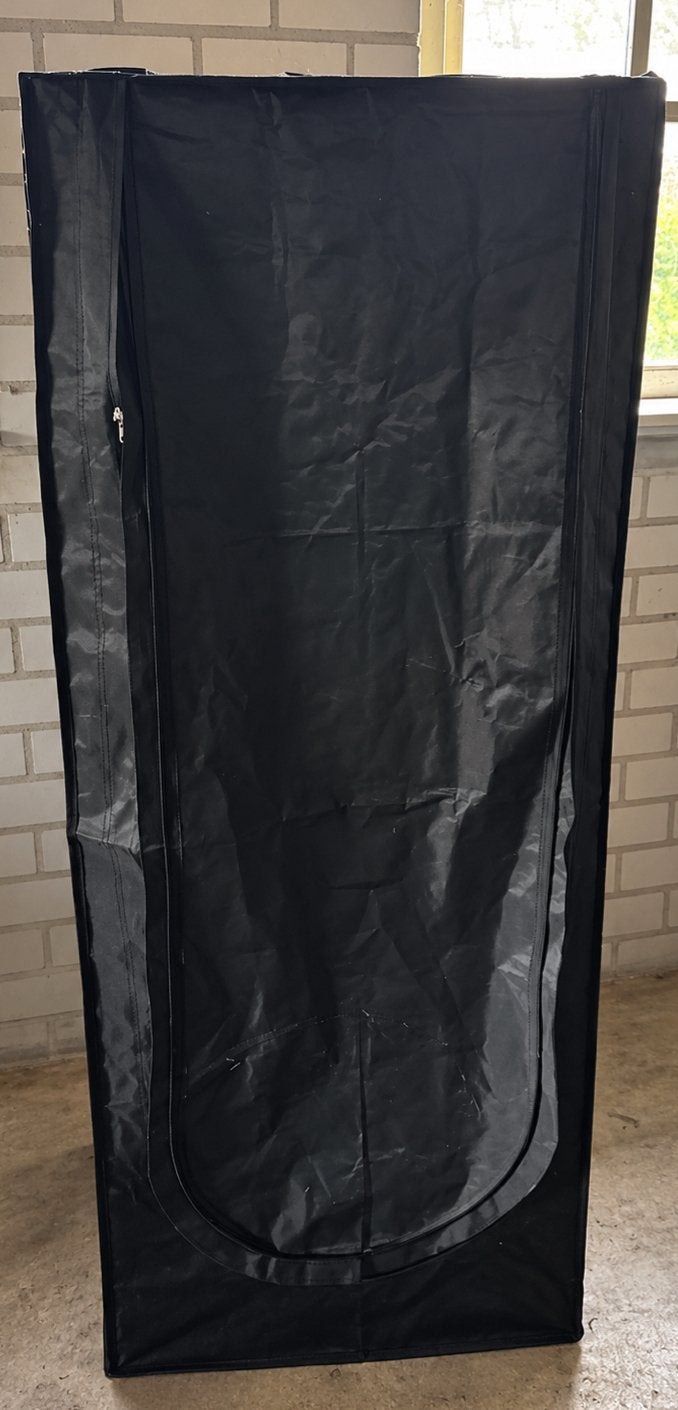 Kweektent met kweeklamp en afzuiging, Ophalen of Verzenden, Gebruikt, Kweektent
