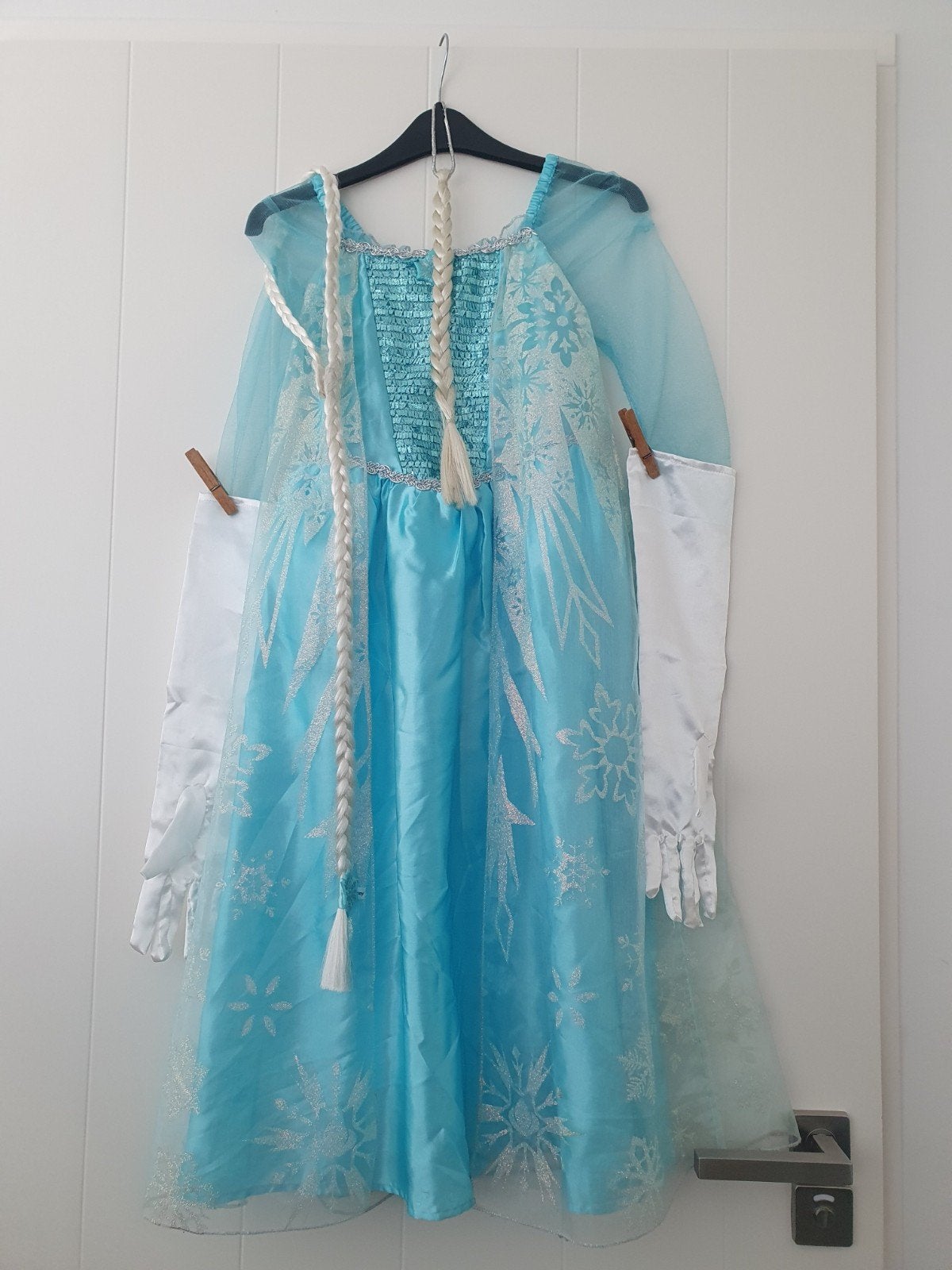 Frozen Elsa jurk maat 7-8 jaar., Ophalen of Verzenden, Meisje