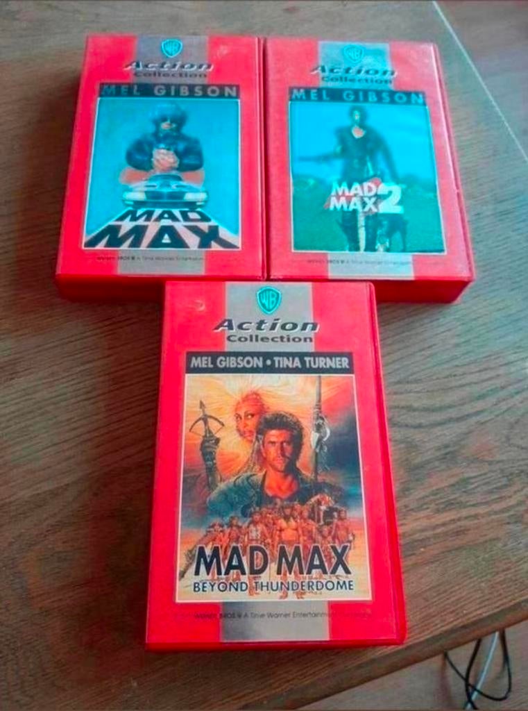Mad Max Trilogy op videoband. Action Collection., Vanaf 16 jaar, Ophalen of Verzenden, Gebruikt, Actie en Avontuur