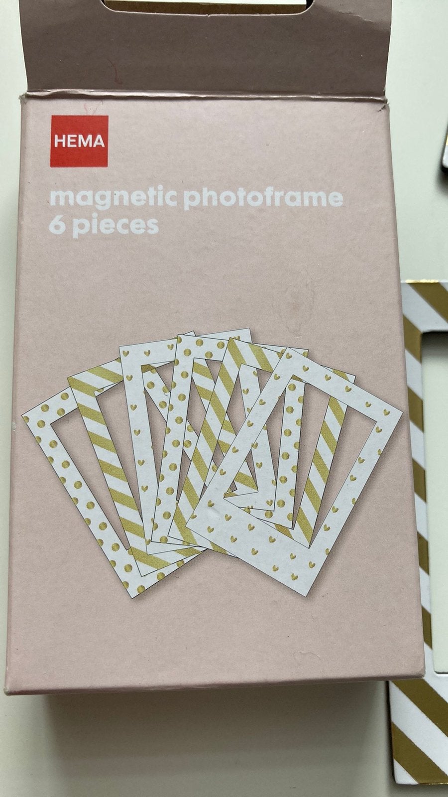 Magnetische foto frames - Hema, Ophalen of Verzenden, Zo goed als nieuw, Fotolijst