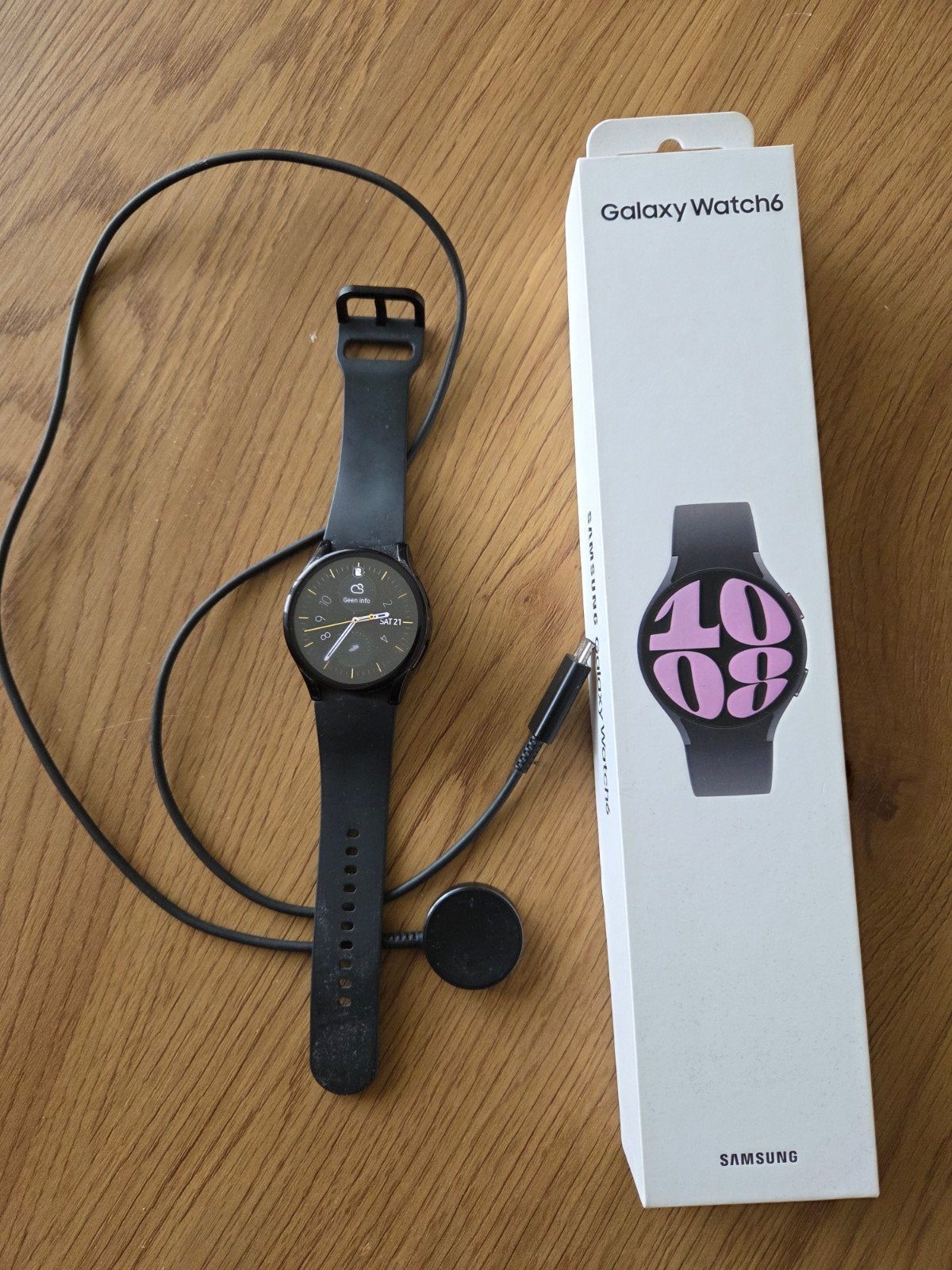 Samsung Galaxy Watch 6, Ophalen, Samsung watch 6, Zo goed als nieuw, Grijs