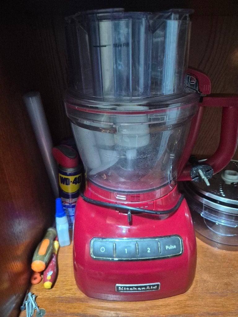 Kitchenaid Foodprocessor, Ophalen of Verzenden, Gebruikt, 3 snelheden of meer