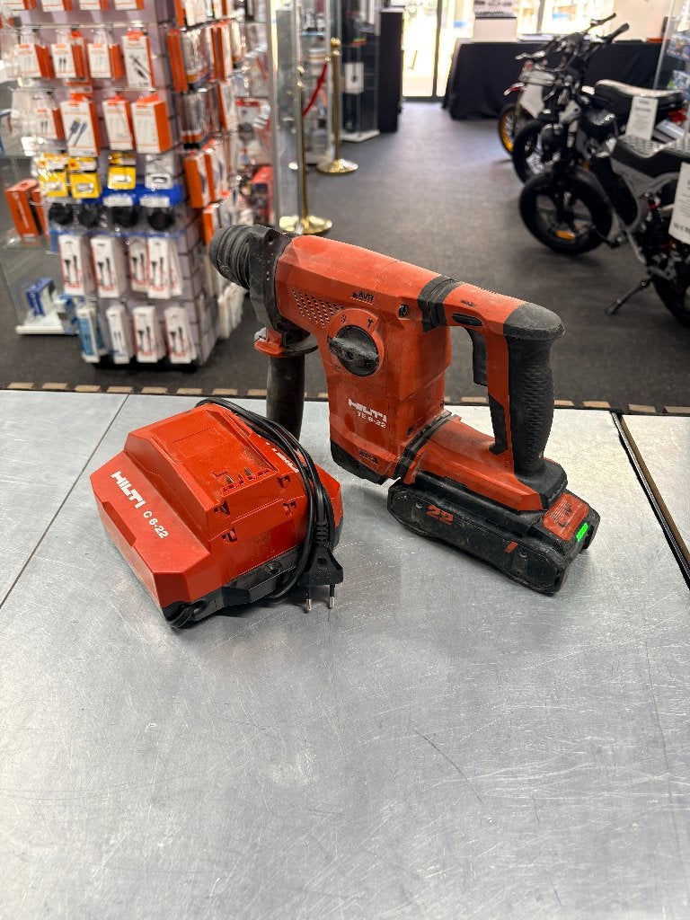 Hilti TE 6-22 accuboorhamer met 1 accu en oplader, Ophalen of Verzenden, ., ., .