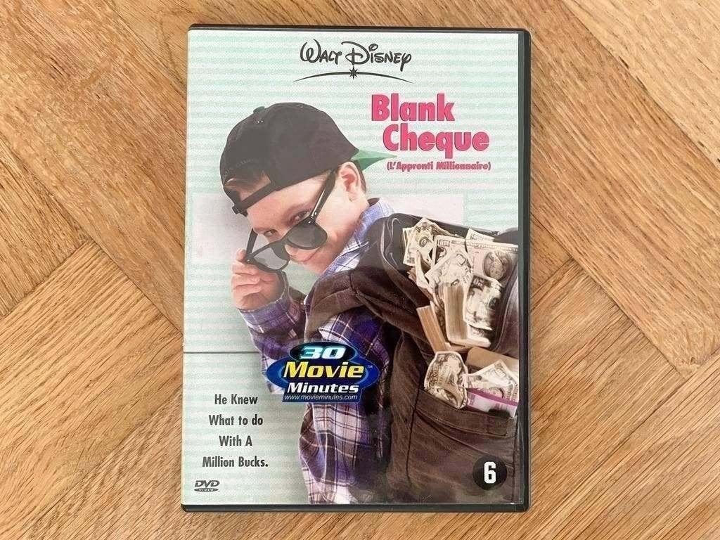 Disney - Blank Cheque (1994) op DVD (krasvrij, met NL), Cd's en Dvd's, Engels, Nederlands, Ophalen of Verzenden, Zo goed als nieuw