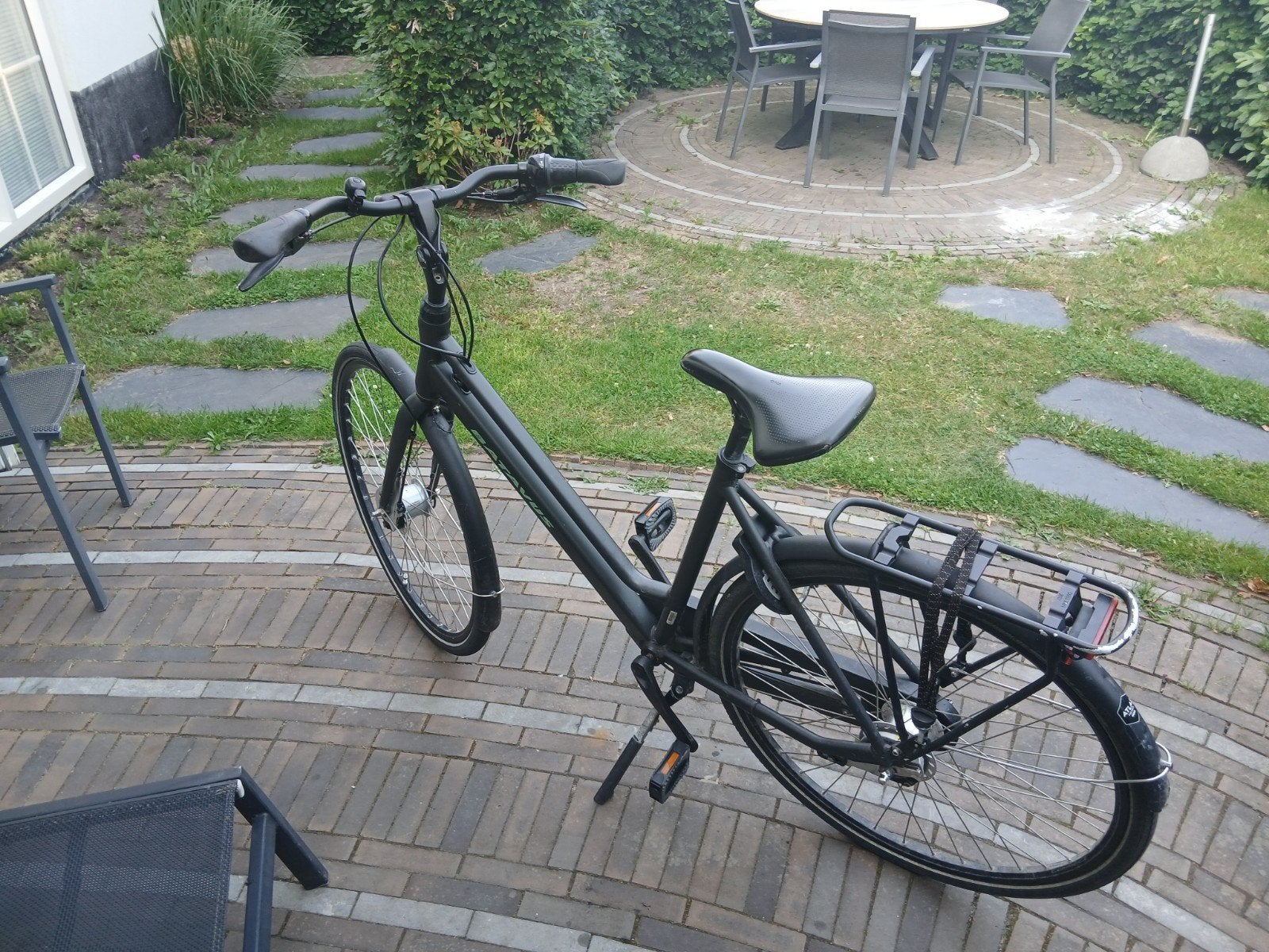 Batavus fonk, zwart mat, maat 53.
7 versnellingen, 50 tot 53 cm, Ophalen, Batavus, Versnellingen