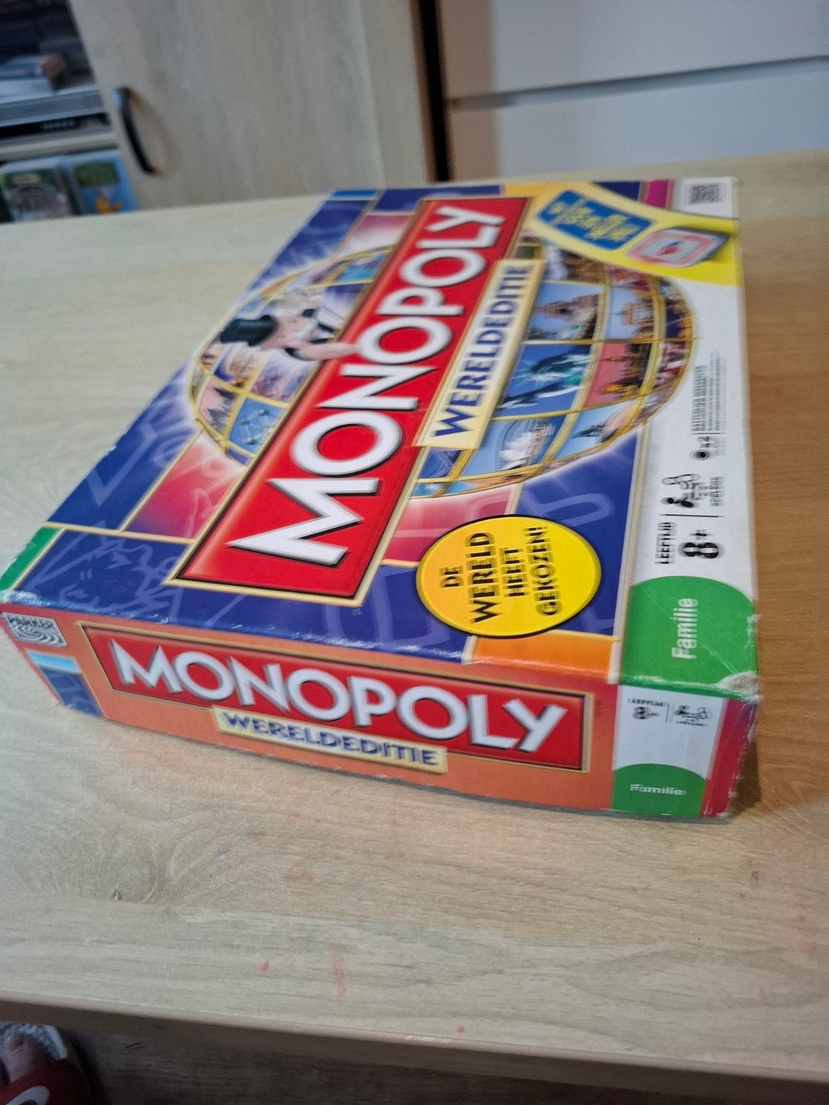 Monopoly Wereldeditie - Compleet en in goede staat, Hobby en Vrije tijd, Gezelschapsspellen | Bordspellen, Parker, Ophalen of Verzenden
