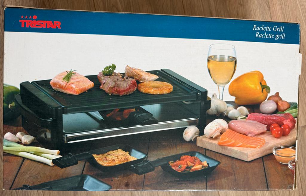 Tristar Gourmet Set / Raclette Grill - Nieuw in doos, Witgoed en Apparatuur, Gourmetstellen, Ophalen of Verzenden, Nieuw, 4 t/m 7 personen