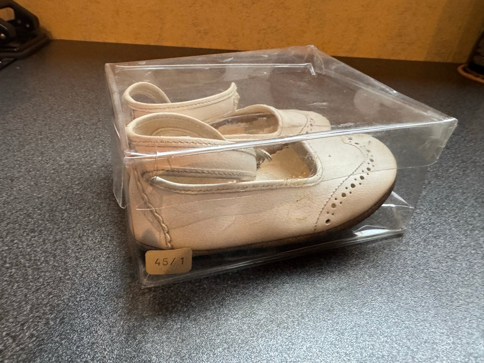 Tembred baby schoentjes wit maat 45/1, Kinderen en Baby's, Ophalen of Verzenden, Nieuw, Jongen of Meisje, Schoenen