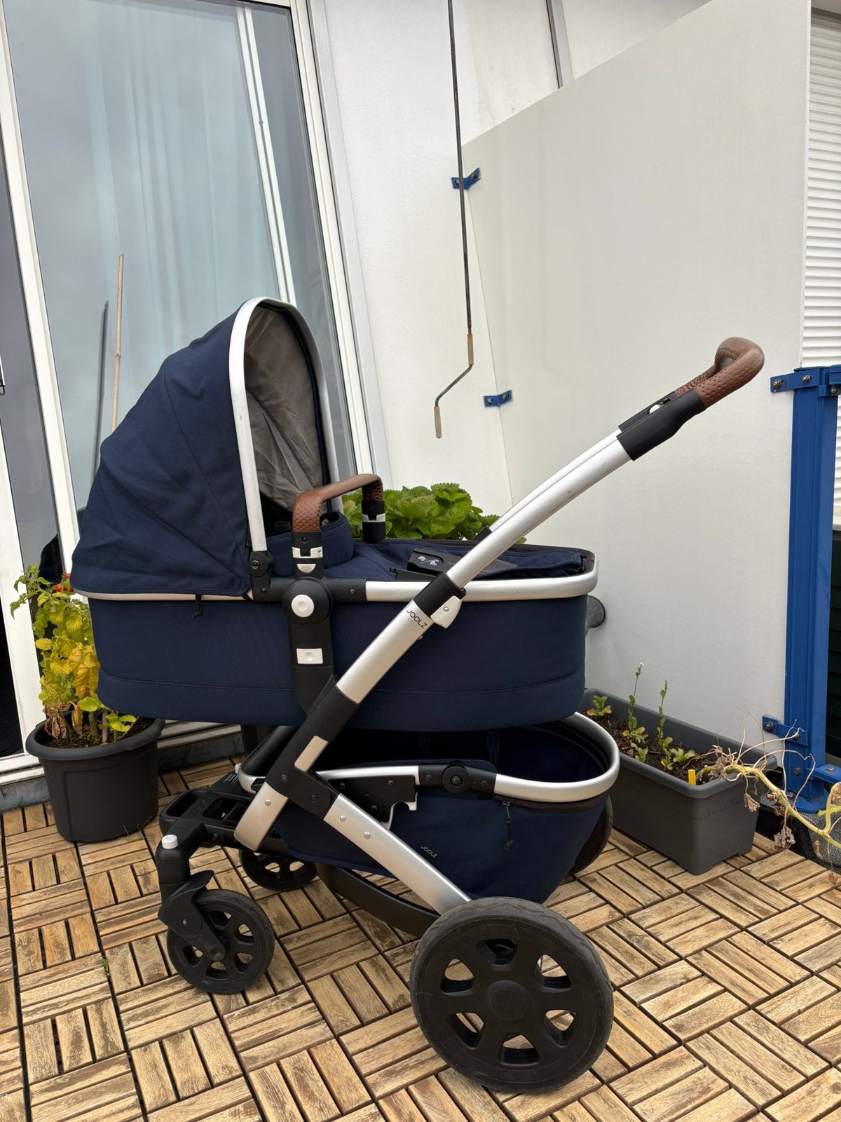 Joolz Geo2 Earth Parrot Blue Compleet Pakket, Ophalen, Gebruikt, Combiwagen, Overige merken