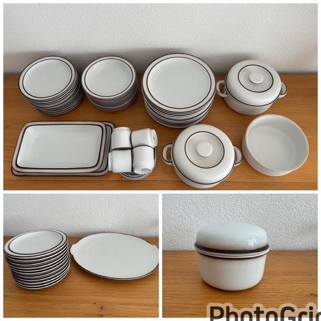Servies Thomas Germany 62 delig, wit porselein, Ophalen, Overige merken, Vintage, Zo goed als nieuw