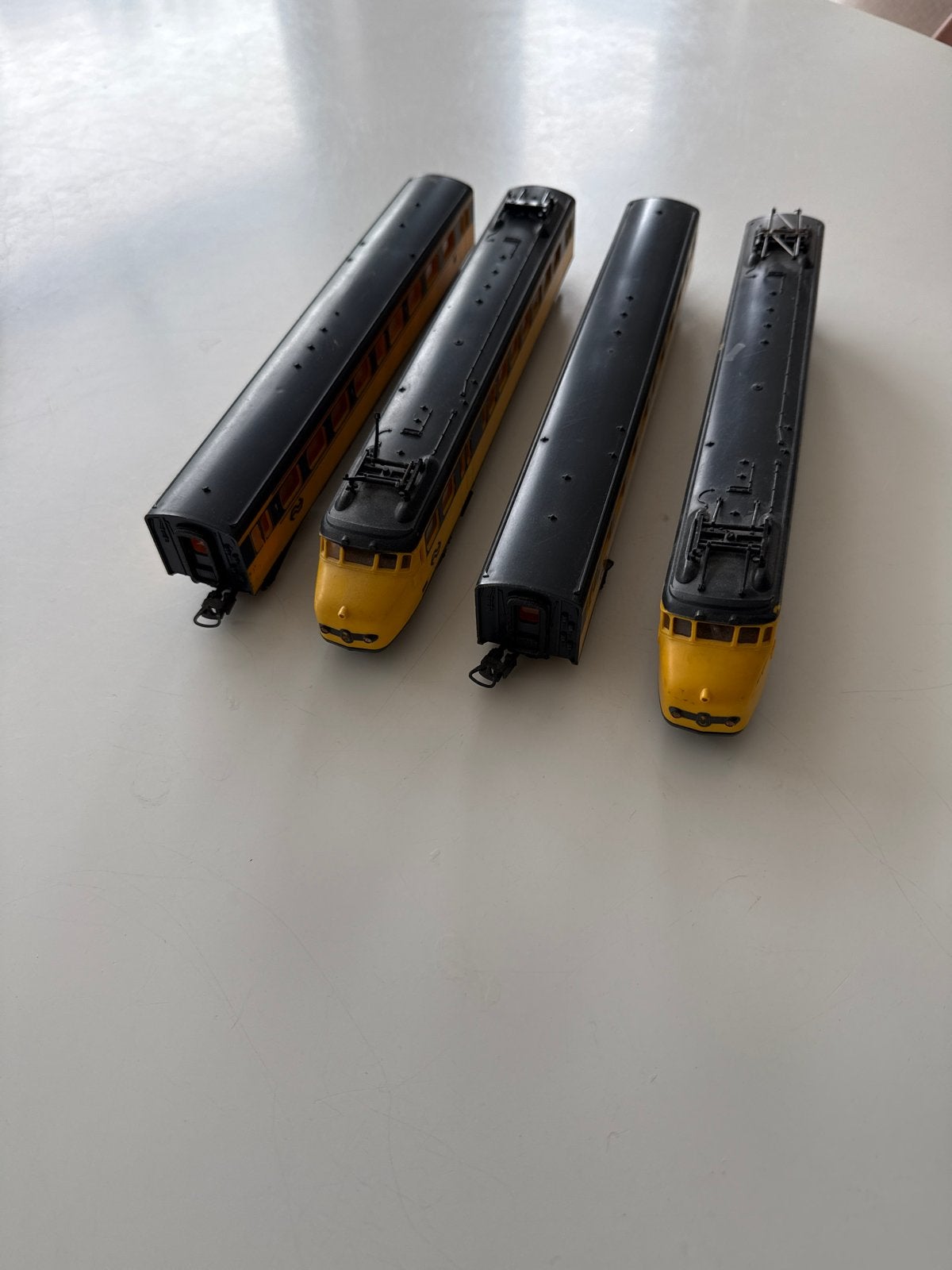 Lima NS Intercity Treinset met Rails (Hondekop), Wisselstroom, Ophalen of Verzenden, NS, Lima