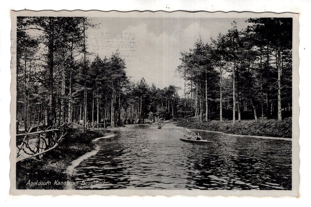 Apeldoorn Kanobaan  1939, Verzenden, 1920 tot 1940, Gelopen, Gelderland