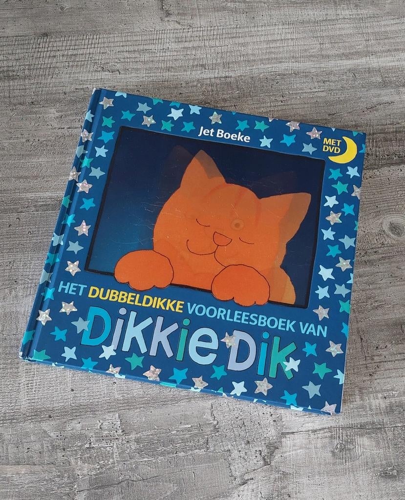 Dubbeldik voorleesboek Dikkie Dik met DVD, Boeken, Ophalen of Verzenden, Zo goed als nieuw