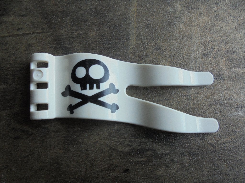 Lego Duplo Flag Wavy 2x5 (zie foto's), Ophalen of Verzenden, Gebruikt, Losse stenen, Duplo