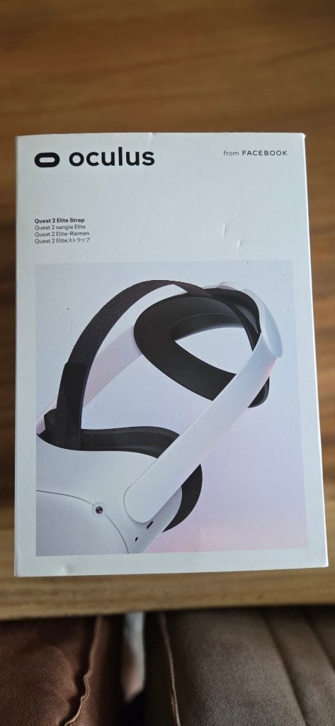 Oculus Quest 2 Elite Strap – Origineel – Zeer nette staat, Spelcomputers en Games, Ophalen of Verzenden, Zo goed als nieuw, VR-bril